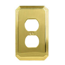 Load image into Gallery viewer, Decorative Metal Italia Solid Brass Wallplate - 1-64T