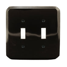 Load image into Gallery viewer, Italia Solid Brass W/Black Onyx Shiny Finish - 1-82TTT