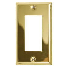 Load image into Gallery viewer, Metal Traditional Brass Wallplate - 2-163BR