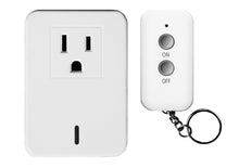 Load image into Gallery viewer, Wireless Light Control with Hand-Held Remote, turns on/off lights and other appliances from inside or outside your home, up to 100' (30.48m) - RSK45