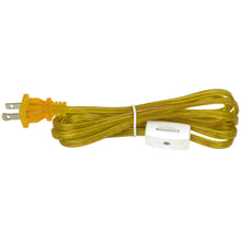 Load image into Gallery viewer, 6 ft. Gold Lamp Cord with Switch - LA993