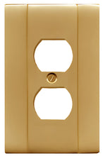 Load image into Gallery viewer, 'Classic' Solid Brass Wallplate 1-63T