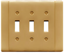 Load image into Gallery viewer, 'Classic' Solid Brass Wallplate 1-63T