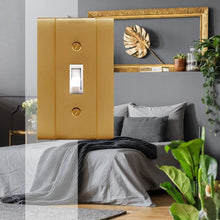 Load image into Gallery viewer, 'Classic' Solid Brass Wallplate 1-63T
