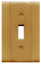 Load image into Gallery viewer, 'Classic' Solid Brass Wallplate 1-63T