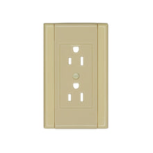 Load image into Gallery viewer, Plastic Ivory with Ivory Sides Wallplates - 10-994TT