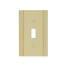 Load image into Gallery viewer, Plastic Ivory with Ivory Sides Wallplates - 10-994R