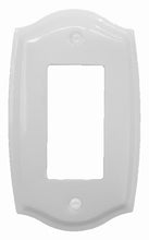 Load image into Gallery viewer, Decorative Metal White Wallplate - 2-1006TT