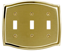 Load image into Gallery viewer, Decorative Metal Brass Wallplate 2-1009TD