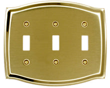 Load image into Gallery viewer, Decorative Metal Brass Wallplate 2-1009T