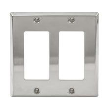 Load image into Gallery viewer, Decorative Chrome Plated Wallplate - 2-161RRR