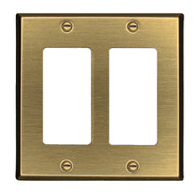 Load image into Gallery viewer, Traditional Antique Brass Wall Plate - 2-163AB