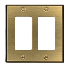 Load image into Gallery viewer, Traditional Antique Brass Wall Plate - 2-163AB