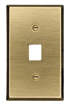 Load image into Gallery viewer, Traditional Antique Brass Wall Plate - 2-163AB