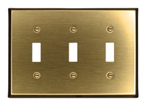 Load image into Gallery viewer, Traditional Antique Brass Wall Plate - 2-163AB