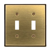 Load image into Gallery viewer, Traditional Antique Brass Wall Plate - 2-163AB
