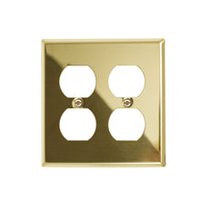Load image into Gallery viewer, Metal Traditional Brass Wallplate - 2-163BR