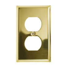 Load image into Gallery viewer, Metal Traditional Brass Wallplate - 2-163BR