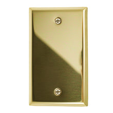 Load image into Gallery viewer, Metal Traditional Brass Wallplate - 2-163BR