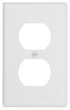 Load image into Gallery viewer, White Traditional Metal Wallplate - 2-164D