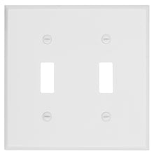 Load image into Gallery viewer, White Traditional Metal Wallplate - 2-164TT