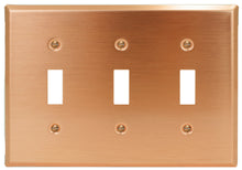 Load image into Gallery viewer, Traditional Copper Stone Wall Plate - 2-165RRR