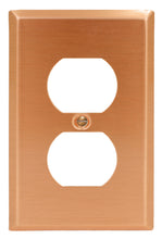 Load image into Gallery viewer, Traditional Copper Stone Wall Plate - 2-165RRR