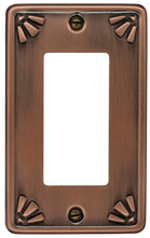 Load image into Gallery viewer, Metal Studio Antique Bronze Single Rocker Wall-plate