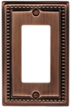 Load image into Gallery viewer, Vintage Oil Rubbed Bronze Wall Plate - 2-222TT