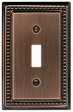 Load image into Gallery viewer, Vintage Oil Rubbed Bronze Wall Plate - 2-222D