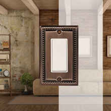 Load image into Gallery viewer, Vintage Oil Rubbed Bronze Wall Plate - 2-222TT