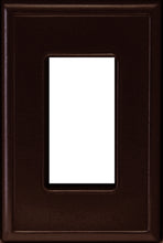 Load image into Gallery viewer, Metal Screwless 1Rocker Wallplate, Oil Rubbed Bronze