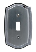 Load image into Gallery viewer, Decorative Metal Etched Chrome Wall Plate - 2053RRR