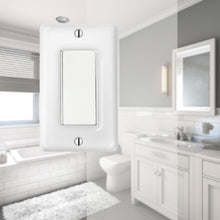 Load image into Gallery viewer, Solid White Porcelain Wall Plate - 3002