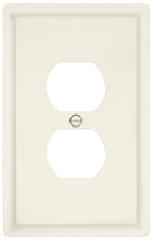 Load image into Gallery viewer, Solid White Satin Wood Wall Plate - 29-200R