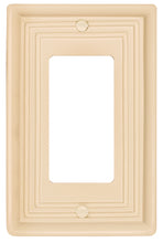 Load image into Gallery viewer, Solid Wood, Satinwood Ivory Wallplate 1Rocker 29-201 Rocker