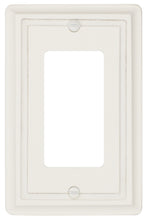 Load image into Gallery viewer, Petal White Solid Wood Wall Plate - 29-205TT