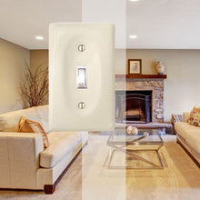 Load image into Gallery viewer, Almond Latte Ceramic/ Porcelain Wall Plate - 3021T