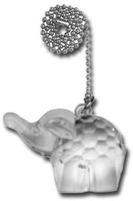 Load image into Gallery viewer, 3 Pack Decorative Acrylic Elephant Ceiling Fan Pull Chains FA130