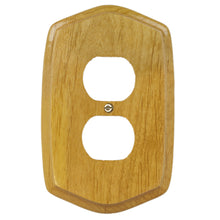 Load image into Gallery viewer, Old Country Honey Oak Solid Wood Wall Plate - 4-301