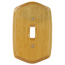 Load image into Gallery viewer, Old Country Honey Oak Solid Wood Wall Plate - 4-301