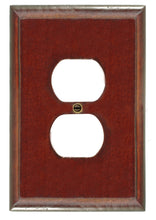 Load image into Gallery viewer, Dark Cherry Solid Wood Wall Plate - 4-407