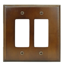 Load image into Gallery viewer, Dark Cherry Solid Wood Wall Plate - 4-407