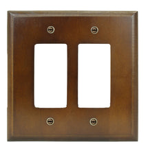 Load image into Gallery viewer, Dark Cherry Solid Wood Wall Plate - 4-407