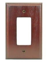 Load image into Gallery viewer, Dark Cherry Solid Wood Wall Plate - 4-407