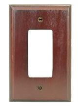 Load image into Gallery viewer, Dark Cherry Solid Wood Wall Plate - 4-407