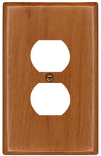 Load image into Gallery viewer, Oak Wood, wallplate using eco friendly Oak wood, standard size, switchplate, wall plate, electrical cover, wood accents, material: wood, great for home renovation.