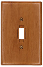 Load image into Gallery viewer, Solid Oak Wood, Switch plate, Wall plate, Cover, Toggle 4-430