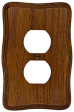 Load image into Gallery viewer, Solid Wood Provincial Tavern Oak Wall Plate - 4-431TT