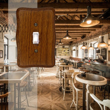 Load image into Gallery viewer, Solid Wood Provincial Tavern Oak Wall Plate - 4-431T